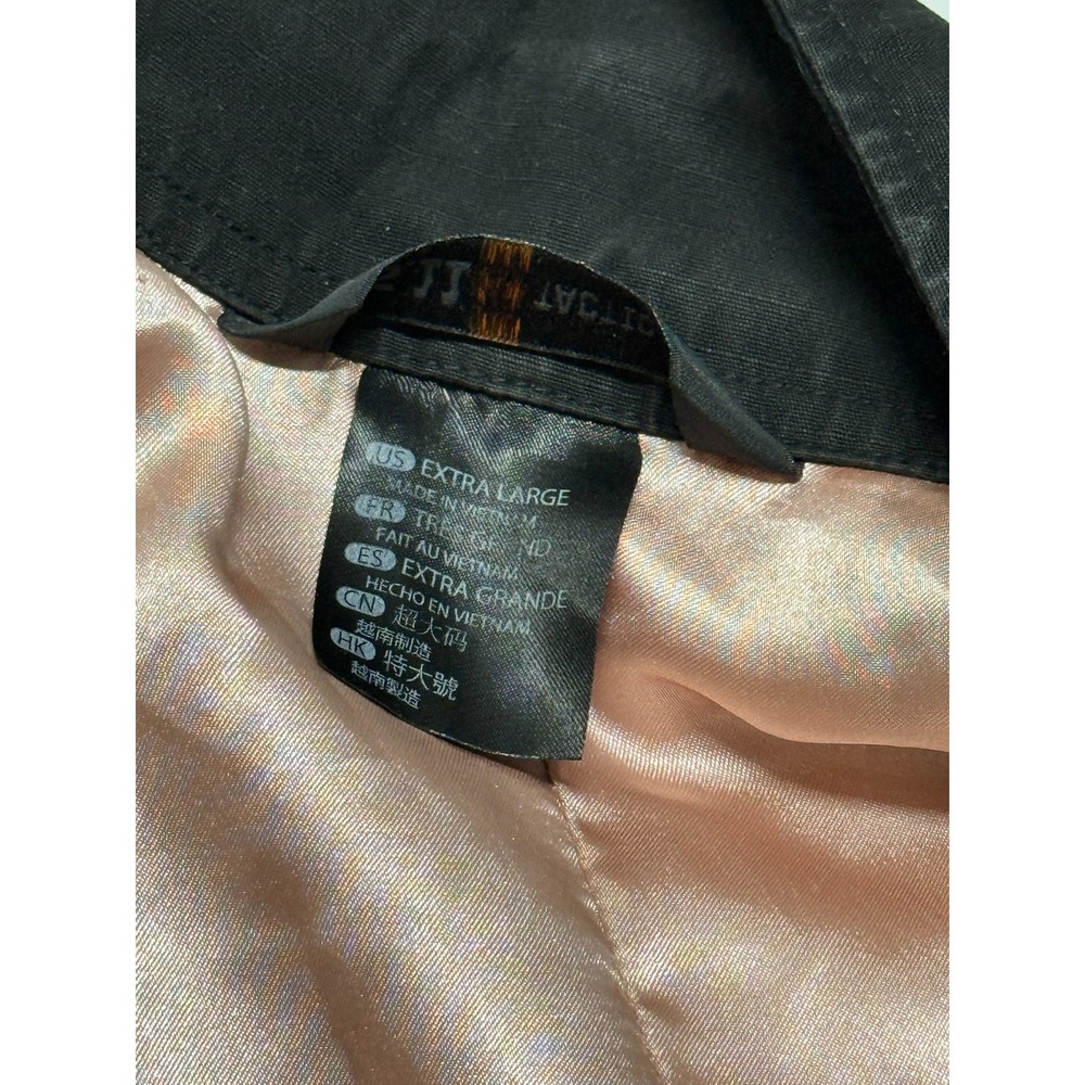 5.11 Tactical Black Field Jacket Extra Large Women's Coat Outerwear multi pocket - Picture 4 of 8